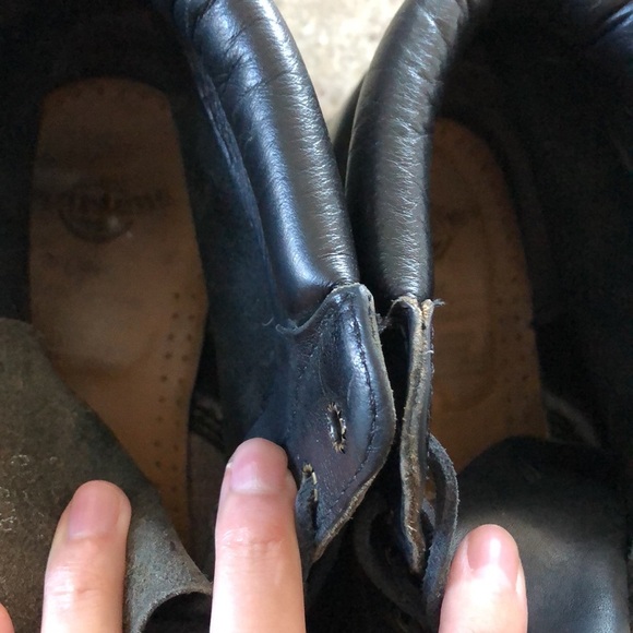 Dr. Martens Black Mid Cut Boots Made in England - Picture 6 of 10